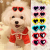 10pcs/pack Pet Hair Clips Lovely Sunglasses