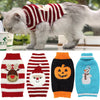8 Color Christmas Pet Cat Sweater